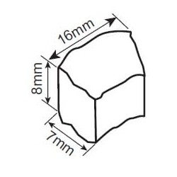 Kostkarko-grudkarka do lodu Frozen Stone  | 128 kg /24h | system chłodzenia powietrzem | MGT310A