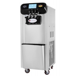 Maszyna do lodów włoskich | automat do lodów soft | 2 smaki + mix | wolnostojąca | 2x7,2 l
