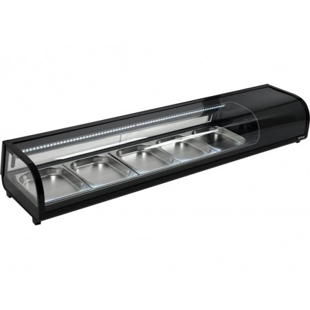 Witryna chłodnicza nadstawka 5*GN1/2 180X42X29,5cm YG-05005 Yato YG-05005