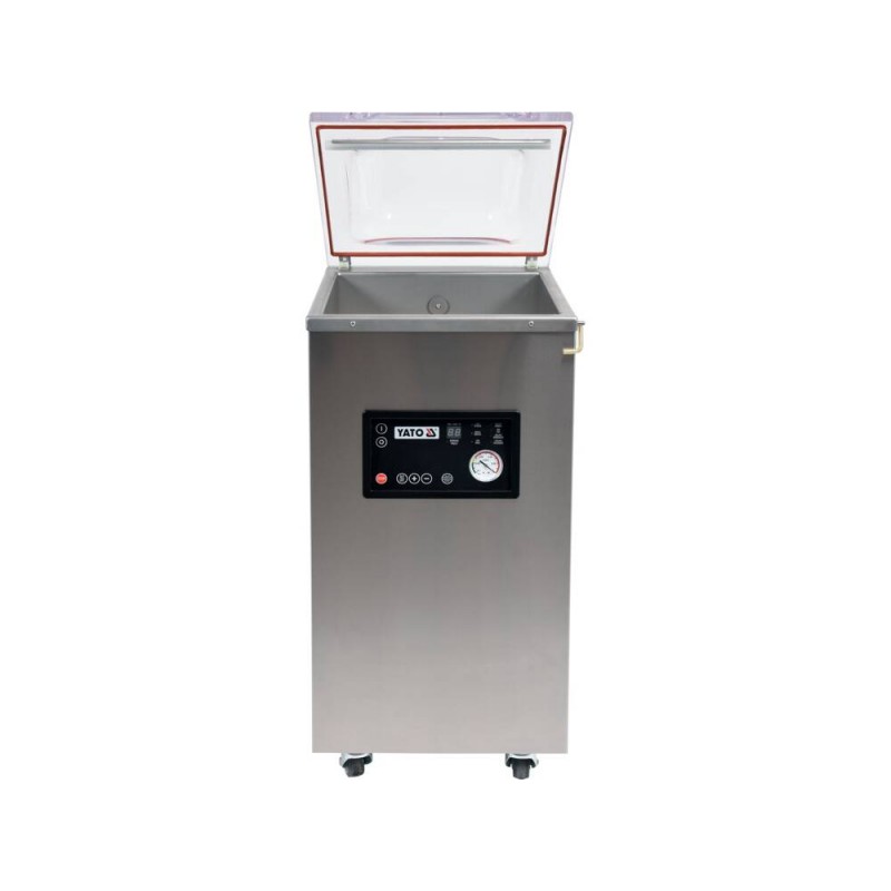 Pakowarka próżniowa wolnostojąca listwa 400mm komora 420x385x150/200mm 20m3/h YG-09311