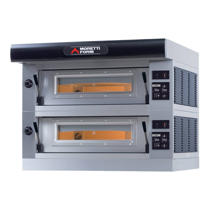 Piec dwukomorowy Amalfi D z okapem i bazą piec dwukomorowy z okapem i bazą Moretti Forni MFAMALFIDD