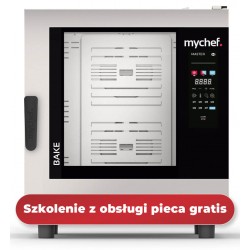 Piec konwekcyjno-parowy gazowy | piekarniczo-cukierniczy | automatyczny system myjący | 6x600x400 |  13 kW | 230 V | Mychef BAKE