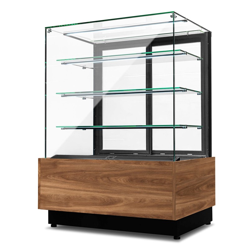 Witryna cukiernicza chłodnicza Dolce Visione Basic 1300 | 1300x670x1300 mm