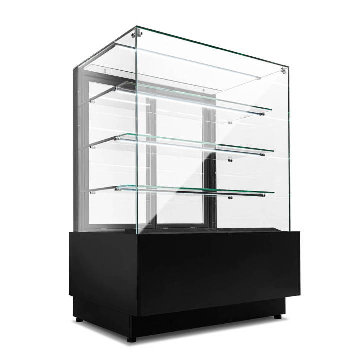 Witryna cukiernicza chłodnicza Dolce Visione Basic 1300 | 1300x670x1300 mm
