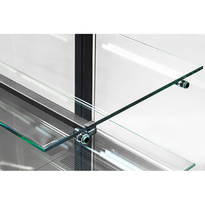 Witryna cukiernicza chłodnicza Dolce Visione Basic 1300 | 1300x670x1300 mm