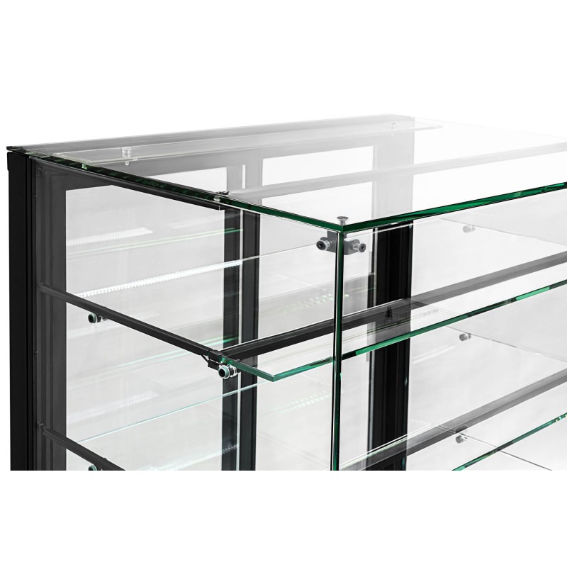 Witryna cukiernicza chłodnicza Dolce Visione Basic 1300 | 1300x670x1300 mm