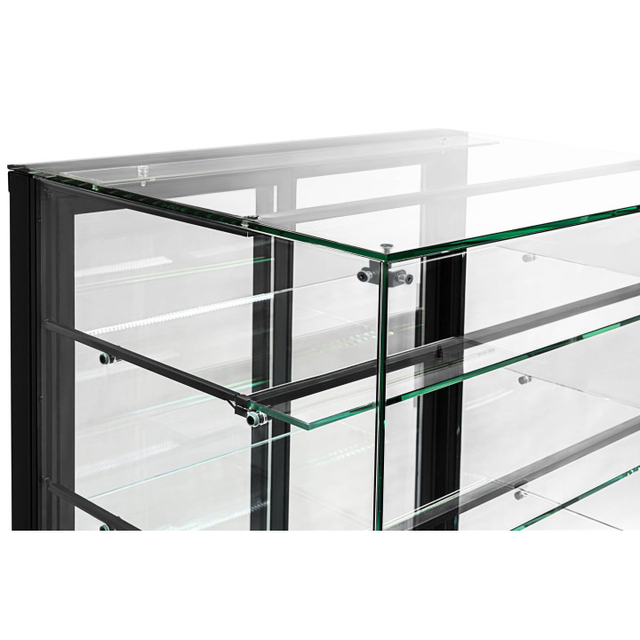 Witryna cukiernicza chłodnicza Dolce Visione Basic 1300 | 1300x670x1300 mm
