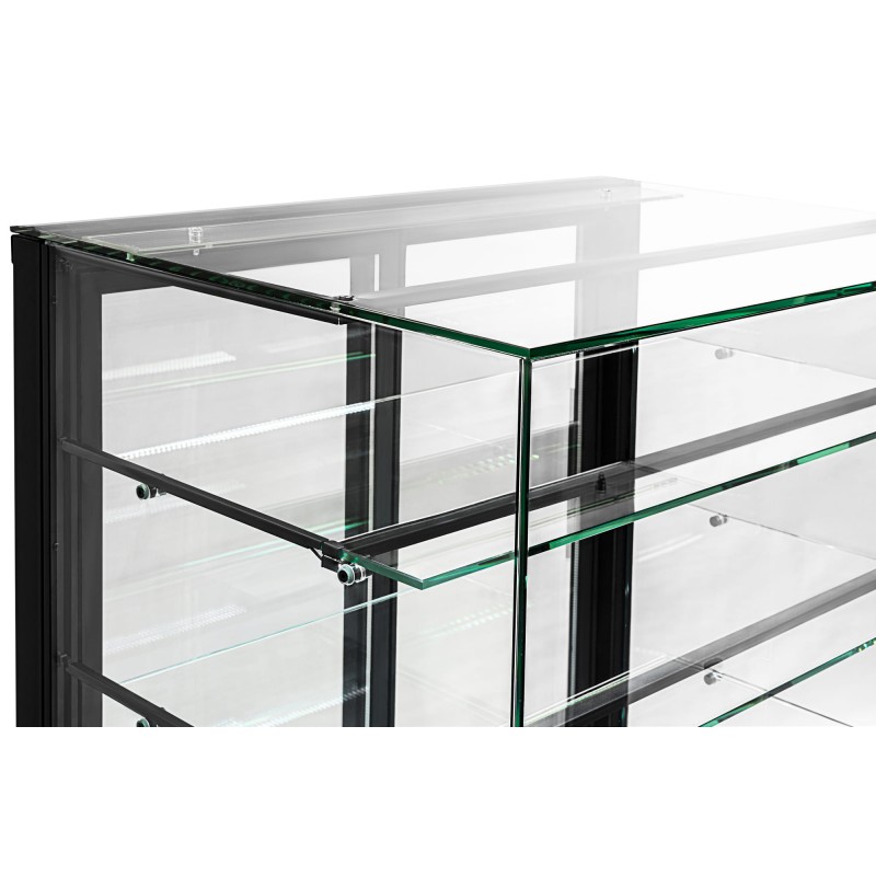 Witryna cukiernicza chłodnicza Dolce Visione Basic 1300 | 1300x670x1300 mm