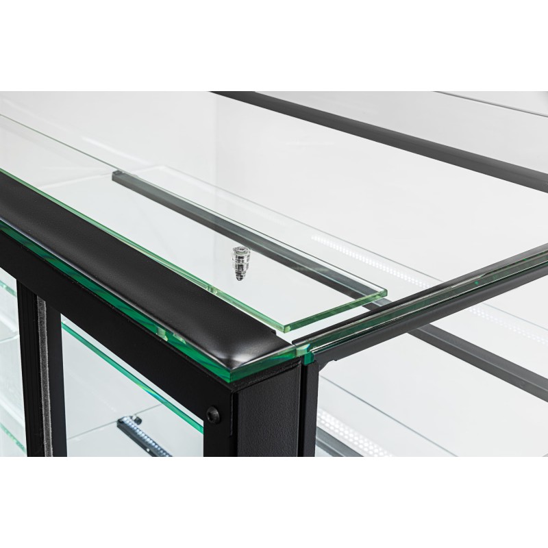 Witryna cukiernicza chłodnicza Dolce Visione Basic 1300 | 1300x670x1300 mm