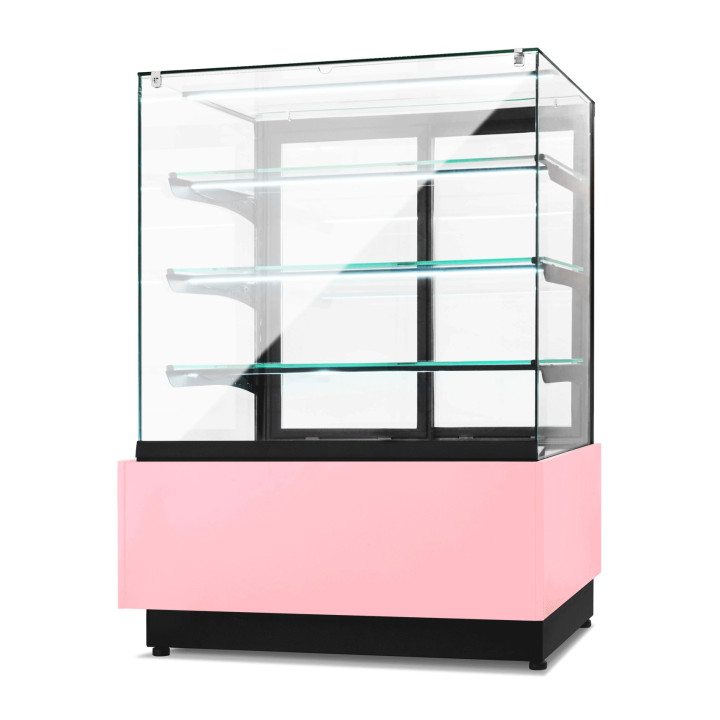 Witryna cukiernicza chłodnicza Dolce Visione Premium 900 | 900x670x1300 mm