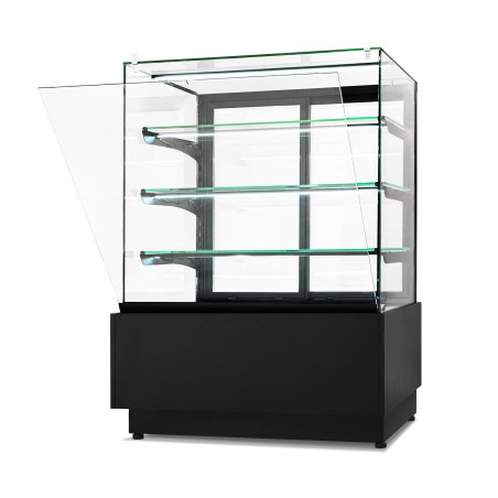 Witryna cukiernicza chłodnicza Dolce Visione Premium 900 | 900x670x1300 mm
