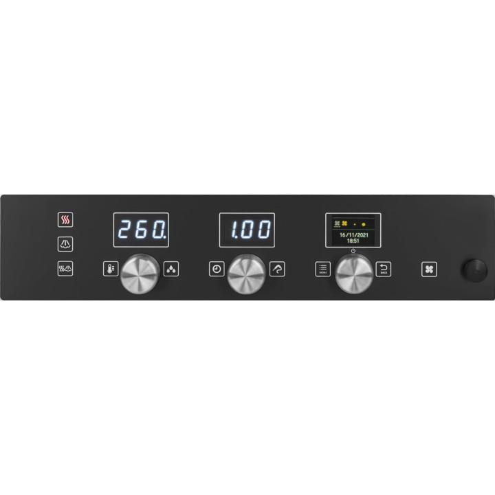 Piec konwekcyjno-parowy ICET051E | automatyczny system myjący | przystosowanie pod podłączenie okapu | 5x GN 1/1 | 5x 600x400 | 
