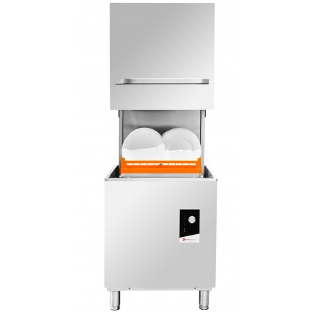 Zmywarka kapturowa RQ1000 DD | 500x500 | sterowanie elektromechaniczne | 675x675x1440 mm | 11,1 kW