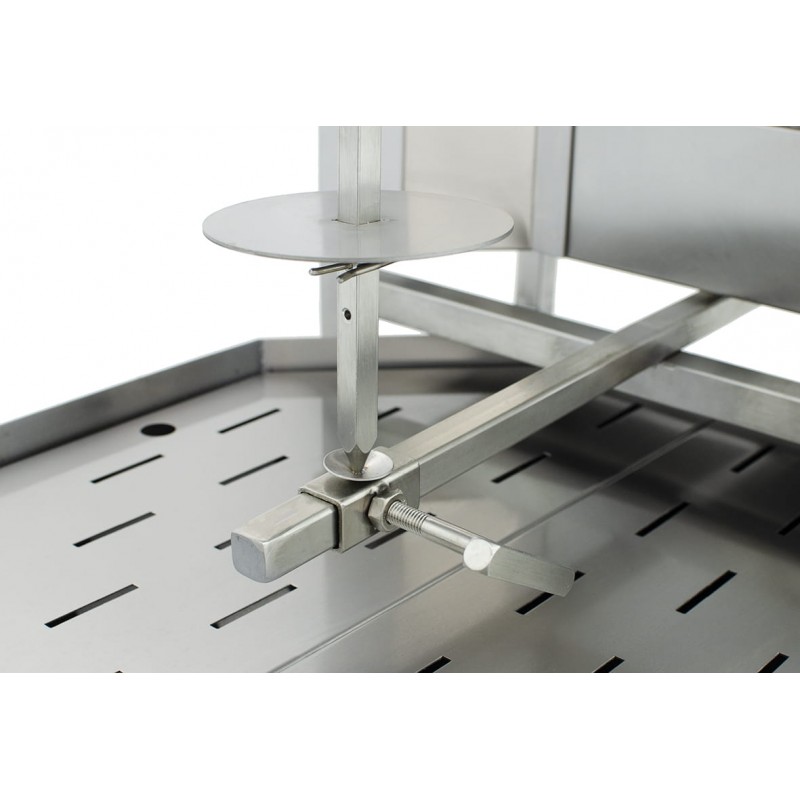 Gyros | opiekacz gazowy do kebaba | 4 palniki | wsad do 60kg | RQ32464