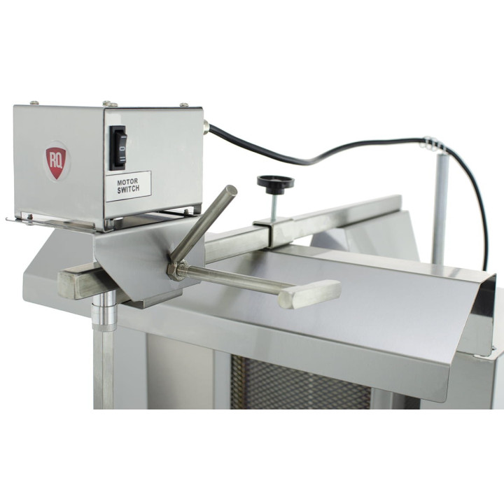 Gyros | opiekacz gazowy do kebaba | 5 palników | wsad do 80kg | RQ32465