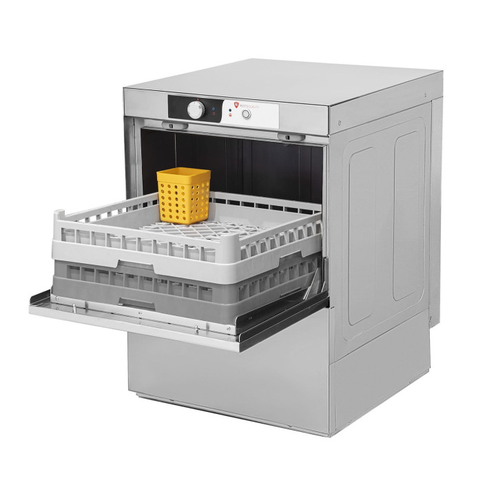 Zmywarka do naczyń RQ500 DD | kosz 500x500 | 2 dozowniki | 3,4 kW | 230 V | RQ500 DD (RQ500D)