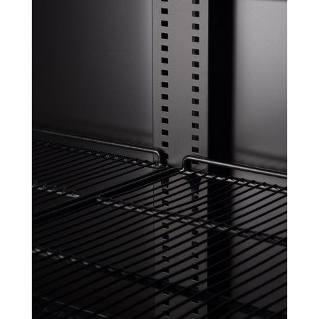 SZAFA CHŁODNICZA PRZESZKLONA RQ880H-BLACK | 590 L | (SD881HE)