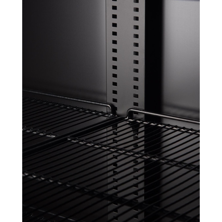 SZAFA CHŁODNICZA PRZESZKLONA RQ880H-BLACK | 590 L | (SD881HE)