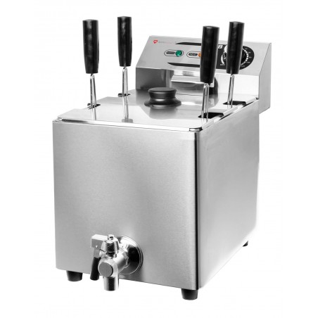 Warnik do makaronu RQEPC-8L | 4 kosze | 2,8 kW | kran spustowy