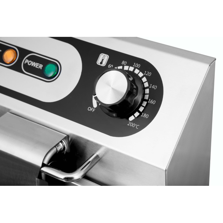 Frytownica elektryczna RQF6L | pojedyncza | 6 l | 3 kW
