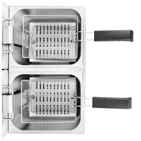 Frytownica elektryczna RQF6L2 | podwójna | 2x6 l | 2x3 kW