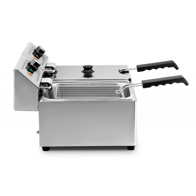 Frytownica elektryczna RQF6L2 | podwójna | 2x6 l | 2x3 kW