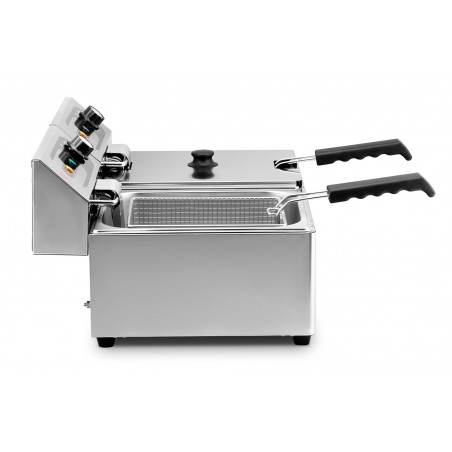 Frytownica elektryczna RQF6L2 | podwójna | 2x6 l | 2x3 kW