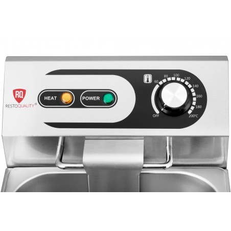 Frytownica elektryczna RQF6L2 | podwójna | 2x6 l | 2x3 kW