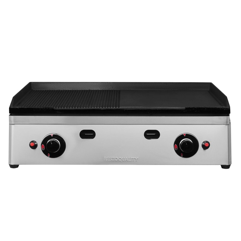 Płyta grillowa gazowa | ryflowano/gładka | 6,4kW | RQG30973