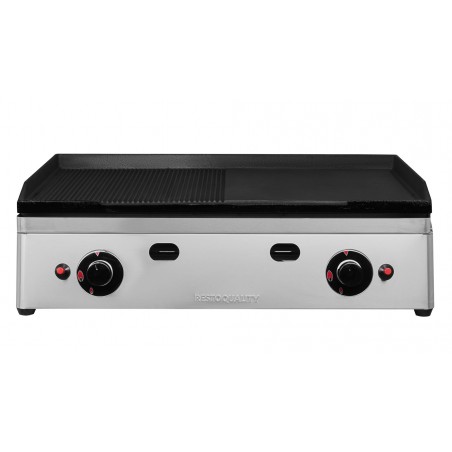 Płyta grillowa gazowa | ryflowano/gładka | 6,4kW | RQG30973