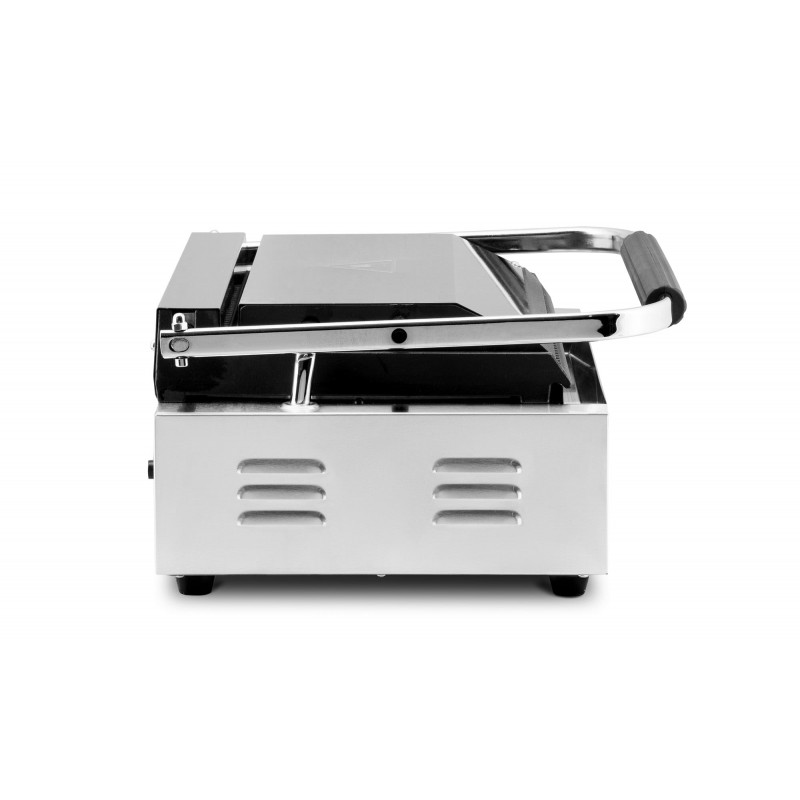 Kontakt grill pojedynczy | ryflowany | Resto Quality | 2,2 kW