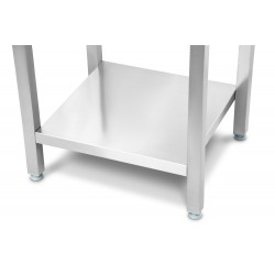 Stół ze zlewem 1-komorowym | z półką | 600x600x850 mm | skręcany