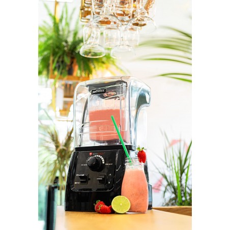 Mikser kielichowy | blender barmański | tryb pulsacyjny | 1,5 l | osłona wyciszająca |  RQ-S235
