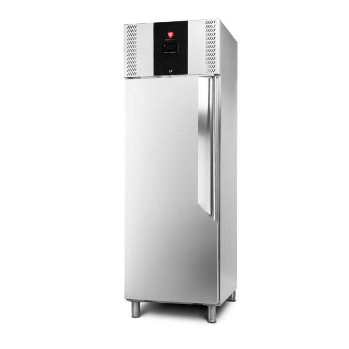 Szafa mroźnicza RQSALM 700 L | GN 2/1 | energooszczędna | stal nierdzewna | drzwi lewe | 700 l | Premium | 693x875x2119 mm