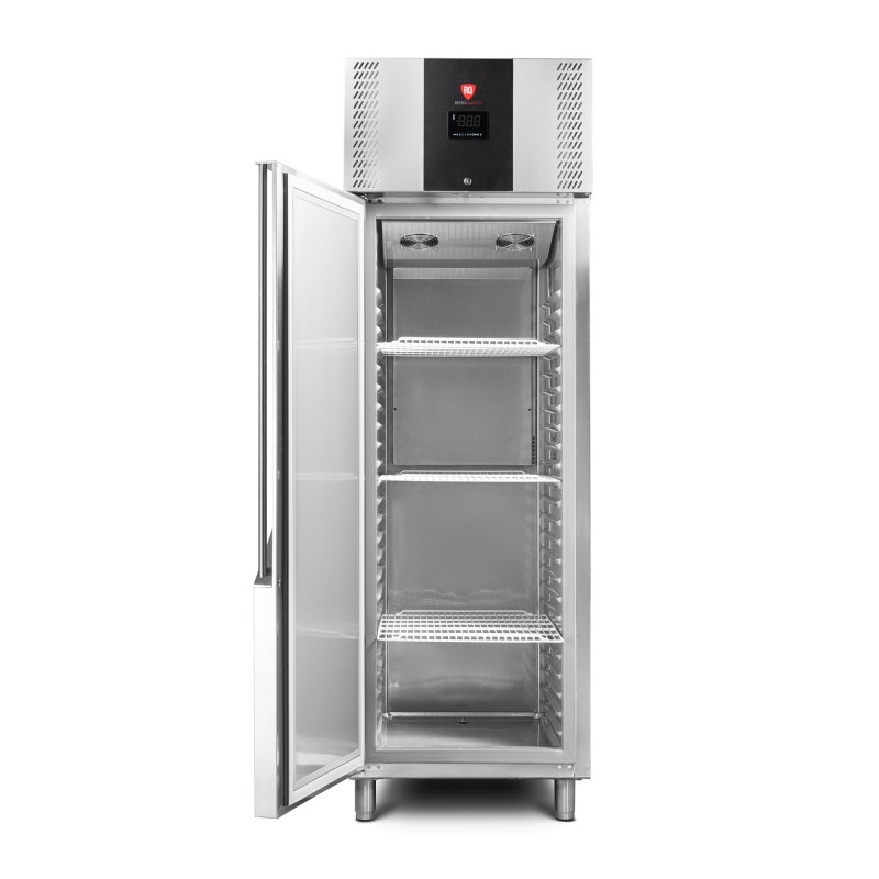 Szafa mroźnicza RQSALM 700 L | GN 2/1 | energooszczędna | stal nierdzewna | drzwi lewe | 700 l | Premium | 693x875x2119 mm