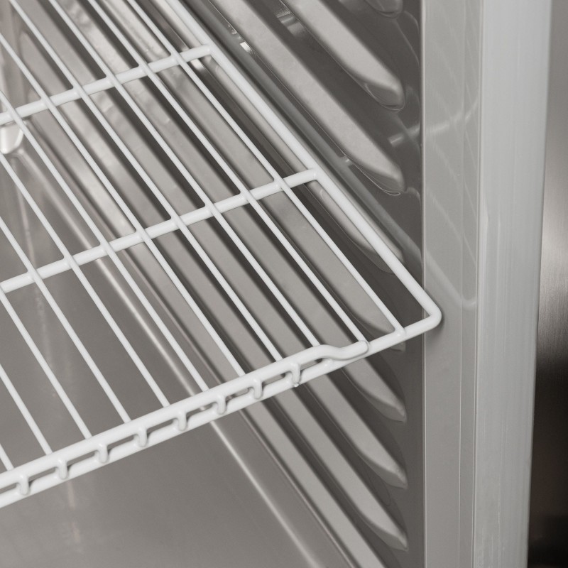 Szafa mroźnicza RQSALM 700 L | GN 2/1 | energooszczędna | stal nierdzewna | drzwi lewe | 700 l | Premium | 693x875x2119 mm