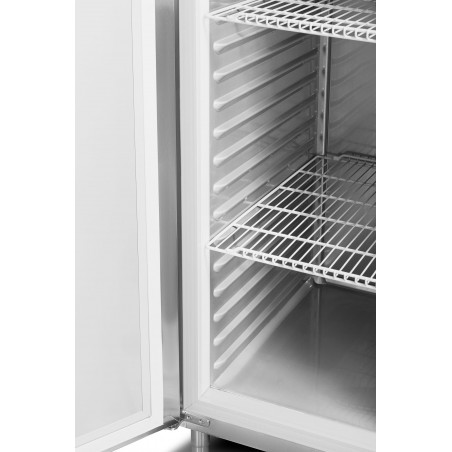 Szafa mroźnicza RQSALM 700 R  | GN 2/1 | energooszczędna | stal nierdzewna | drzwi prawe | 700 l | Premium | 693x875x2119 mm