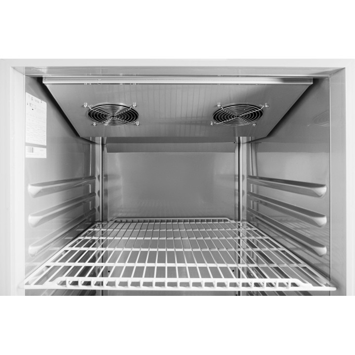 Szafa mroźnicza RQSALM 700 R  | GN 2/1 | energooszczędna | stal nierdzewna | drzwi prawe | 700 l | Premium | 693x875x2119 mm