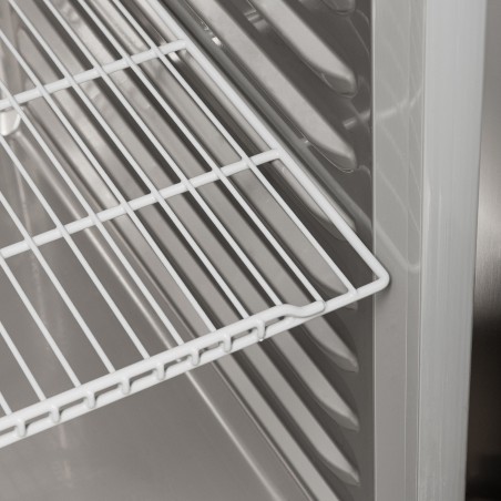 Szafa mroźnicza RQSALM 700 R  | GN 2/1 | energooszczędna | stal nierdzewna | drzwi prawe | 700 l | Premium | 693x875x2119 mm