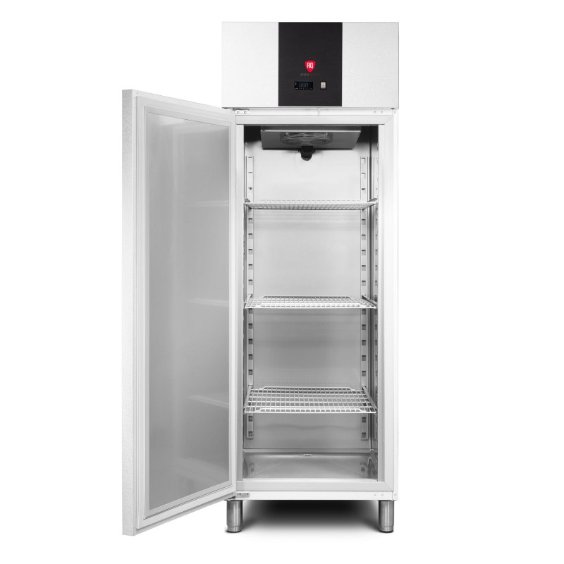 Szafa mroźnicza RQSEGM 700 L | GN 2/1 | stal z powłoką aluminiowo-cynkową | drzwi lewe | 700 l | 693x826x2008 mm