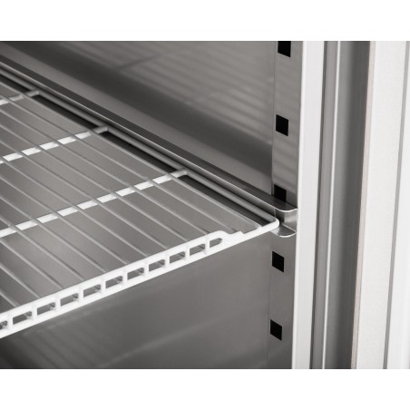 Szafa mroźnicza RQSEGM 700 L | GN 2/1 | stal z powłoką aluminiowo-cynkową | drzwi lewe | 700 l | 693x826x2008 mm