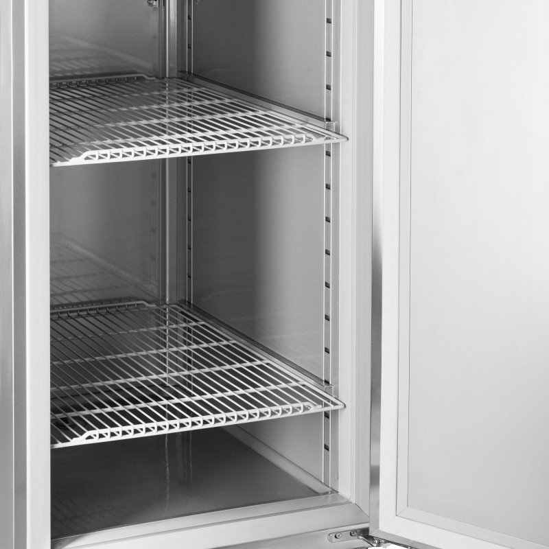 Szafa mroźnicza RQSGLM 700 L | GN 2/1 | stal nierdzewna | drzwi lewe | 700 l | 653x842x2040 mm