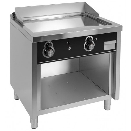 Płyta grillowa gazowa | płyta gładka | chromowana | 15,5 kW | RQT7508ECR