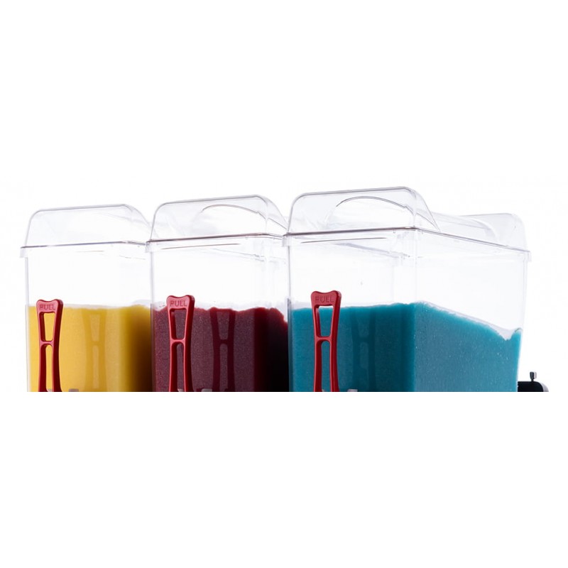 Granitor do sorbetów | slush shake | 12l+12l+12l