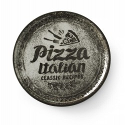 Talerz do pizzy Recipe Collection Black HENDI czarny o310mm Wariant podstawowy