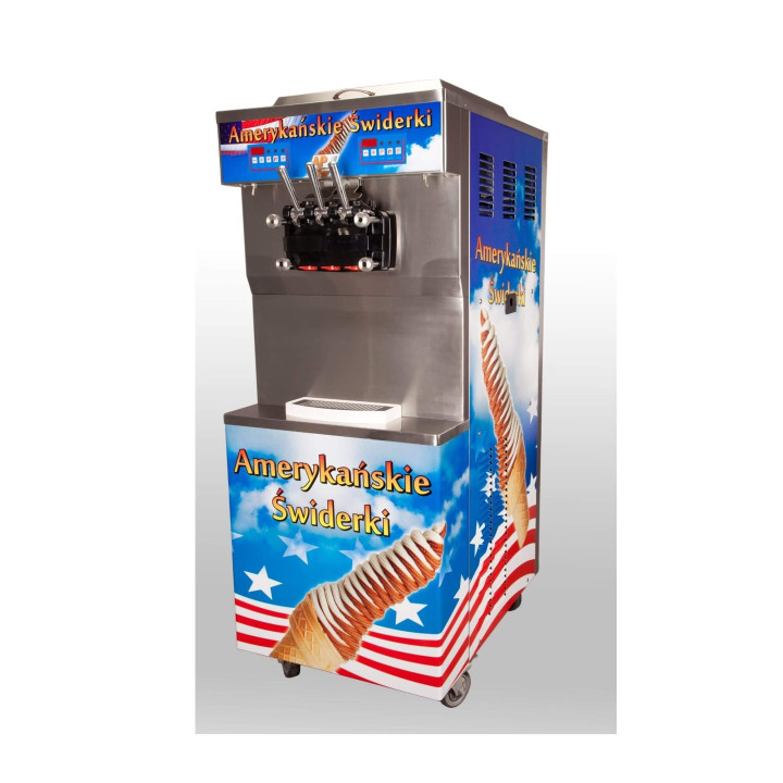 Maszyna do świderków | maszyna do lodów amerykańskich chłodzona wodą AP Ice cream N8640W