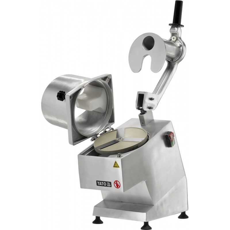 Szatkownica do warzyw z dużym otworem 300kg/h 5 tarcz YG-03101