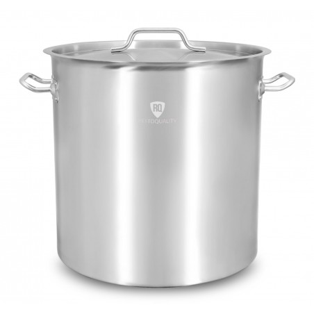 Garnek ze stali nierdzewnej 50,2 l | 400x400 mm | z pokrywką RQ14040