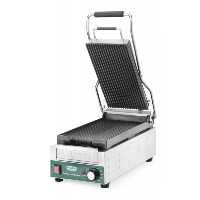 Grill kontaktowy Panini Compresso Slimline Waring 220-240V/1800W 317x596x(H)260mm