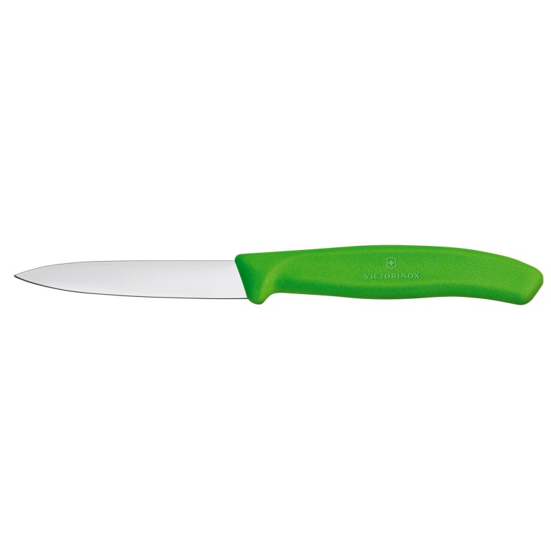 Victorinox Swiss Classic Nóż do jarzyn, gładki, 8 cm, zielony